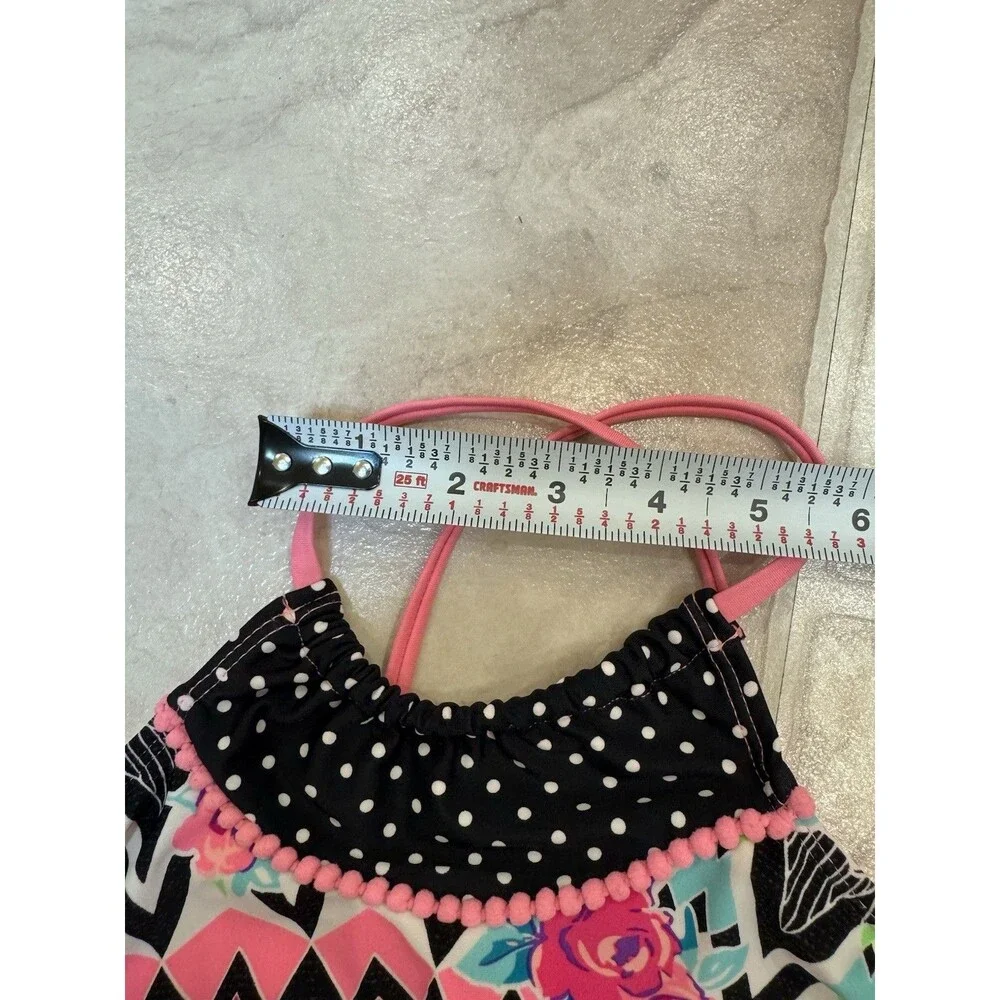 Wonder Nation Girls 2-Piece Bikini Swimsuit – Size L 10-12